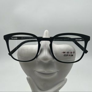 West 99801 Black Oval Sunglasses Frames
